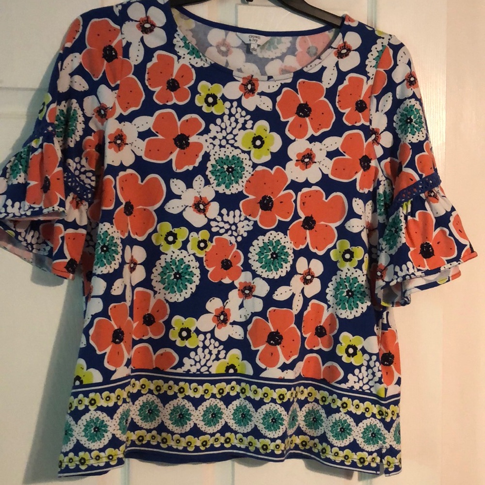 Crown Ivy top Used worn once